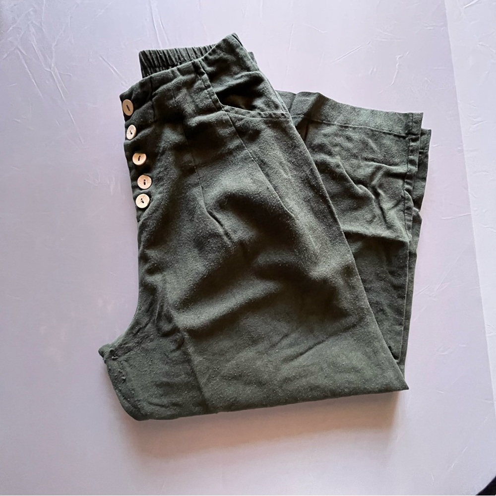 Blue Rain Wide Leg Pants